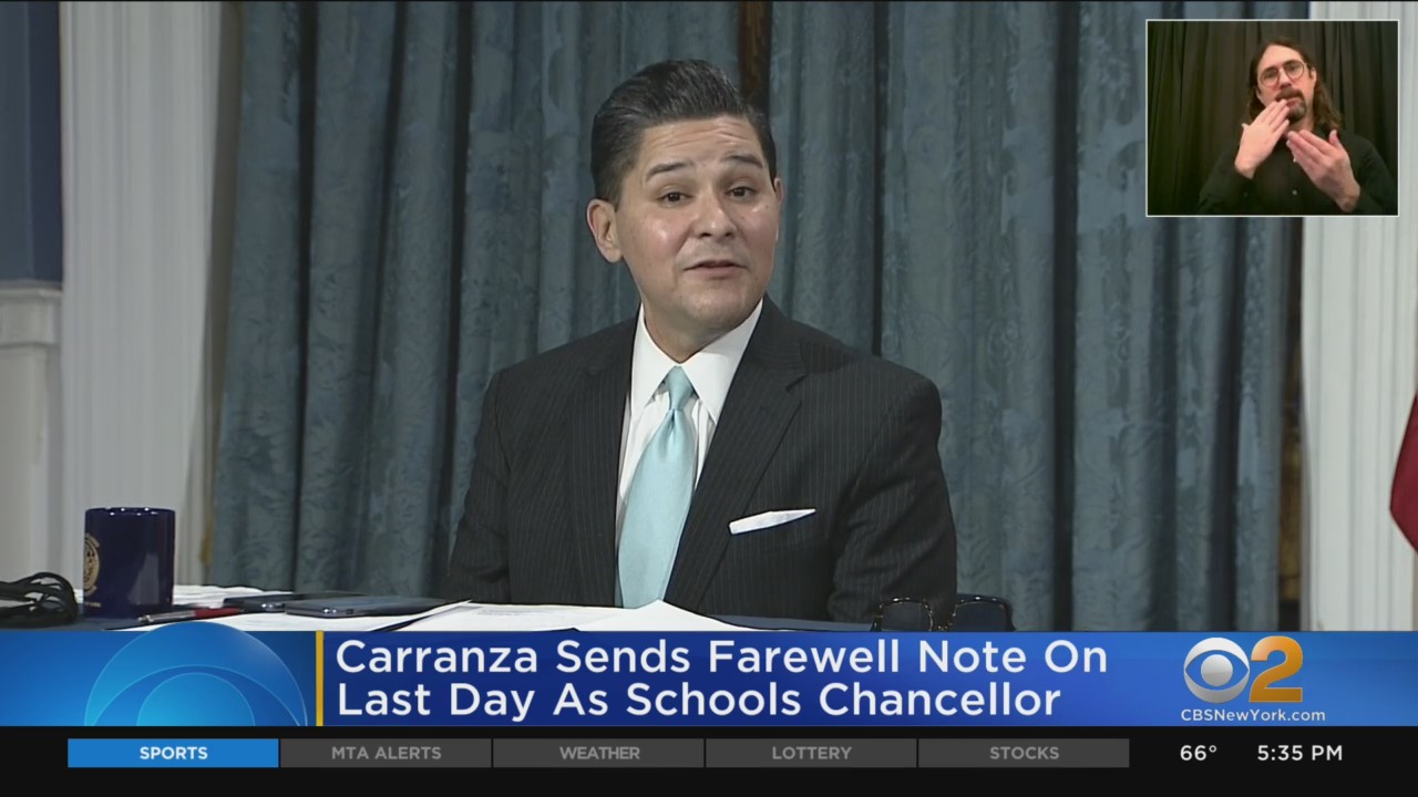 Richard Carranza Sends Farewell Note On Last Day As Schools Chancellor