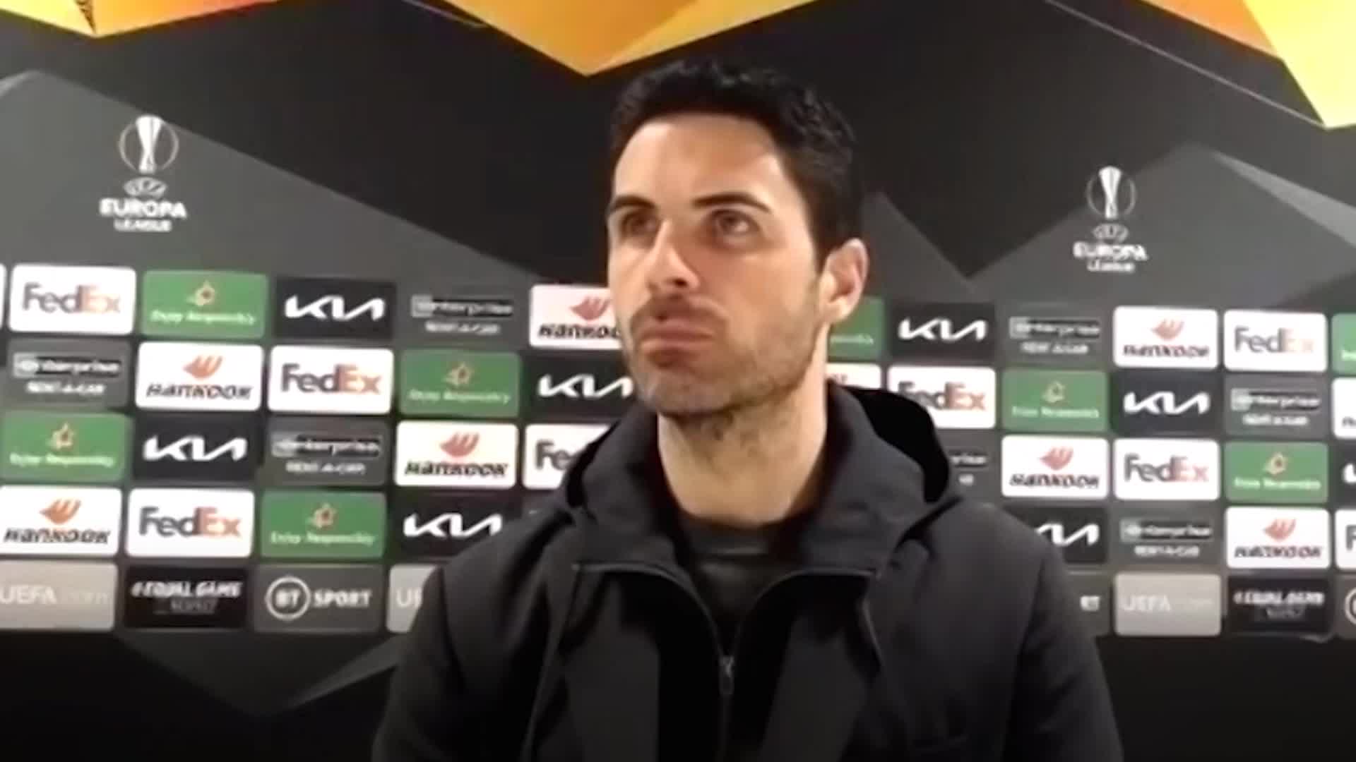 Arsenal 0-1 Olympiacos: Mikel Arteta post-match press ...