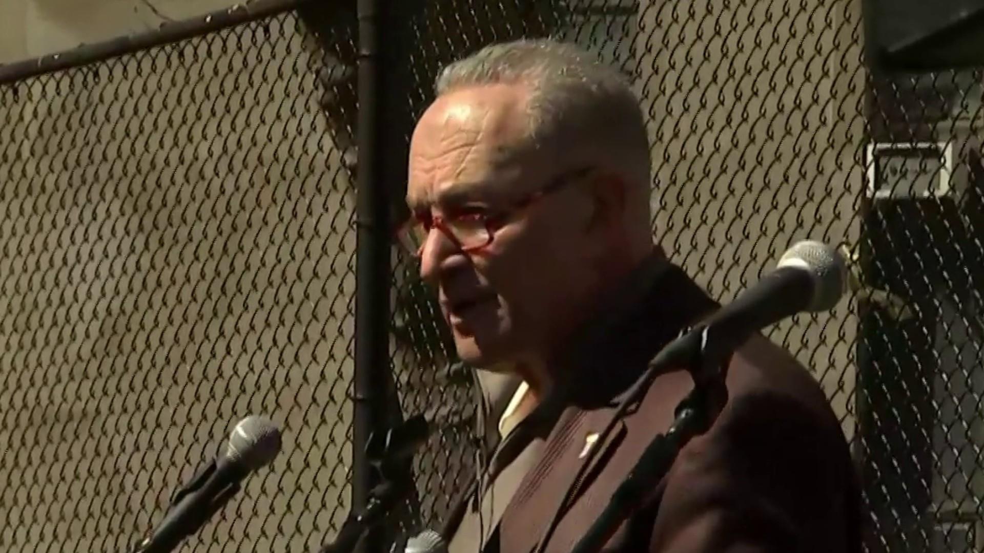 Schumer speaks out at anti-hate rally: 'Hate against one is hate against all'