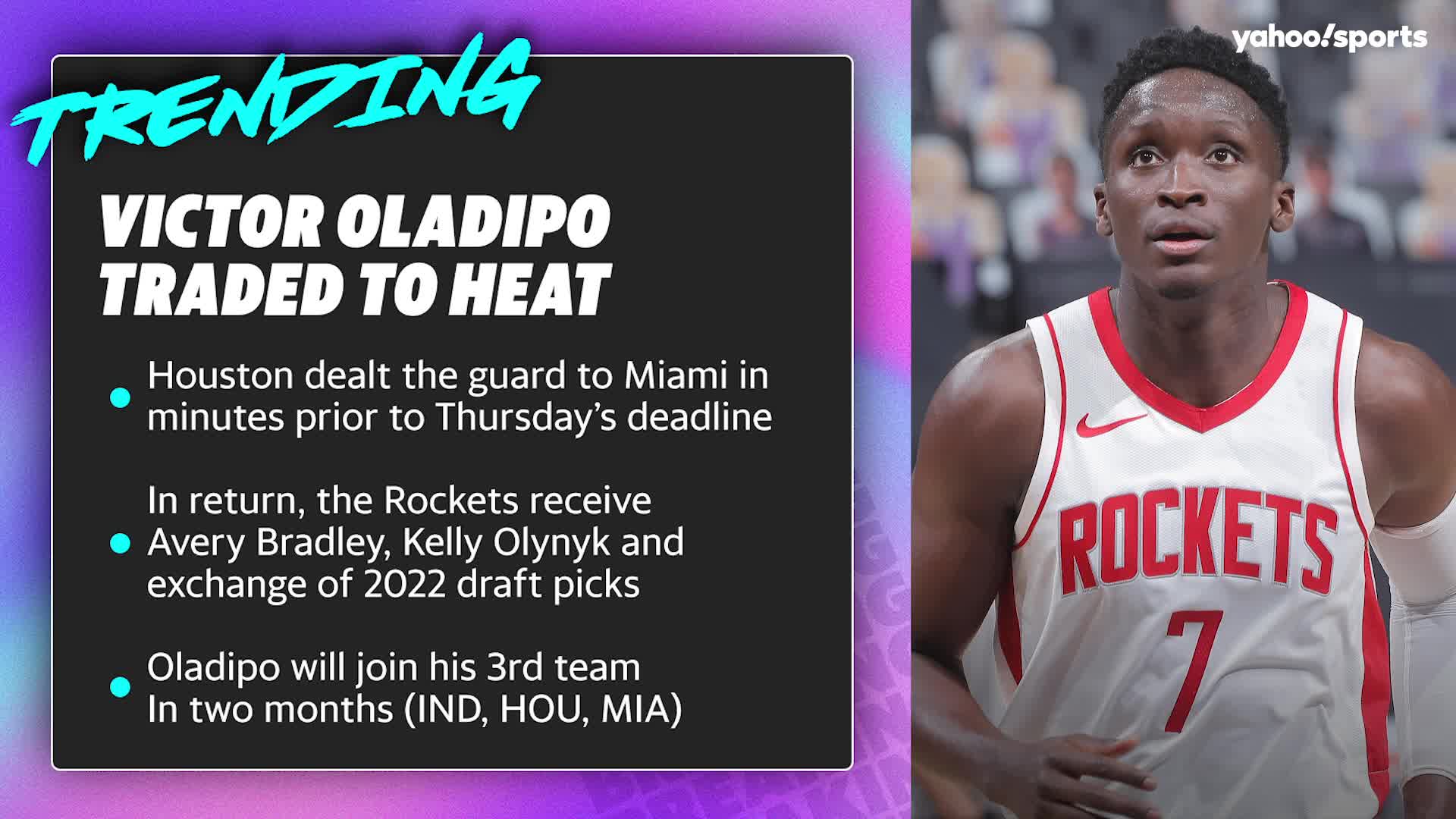 victor oladipo houston rockets roster