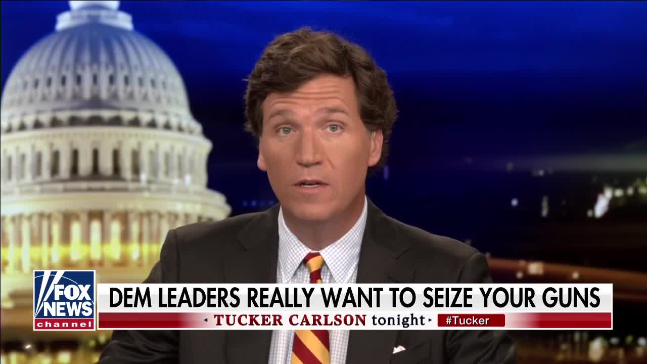 Tucker warns that the Biden administration is fighting in the Supreme Court to confiscate its weapons