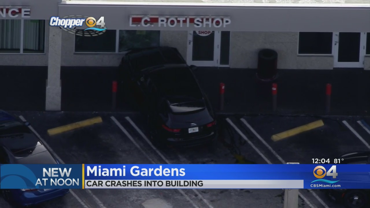 Car Crashes Into Business In Miami Gardens