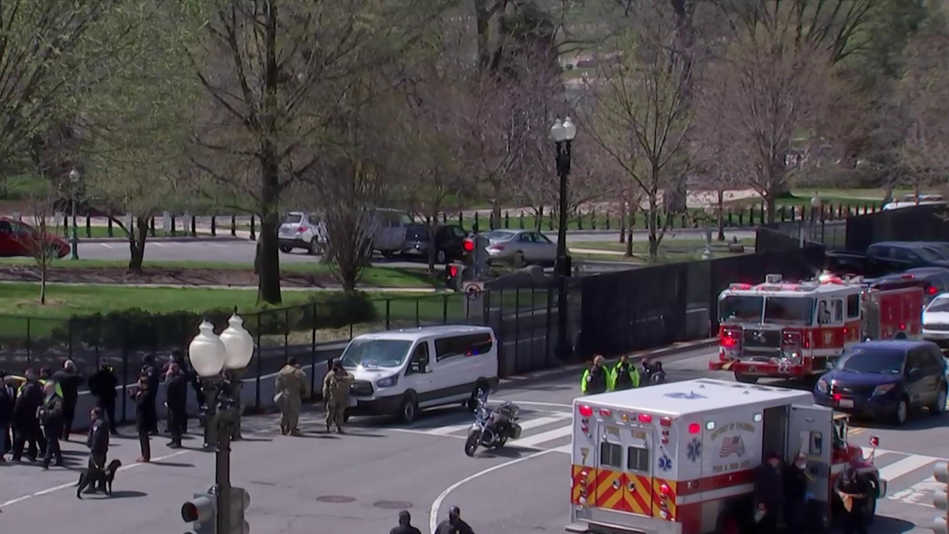 us capitol on lockdown photos