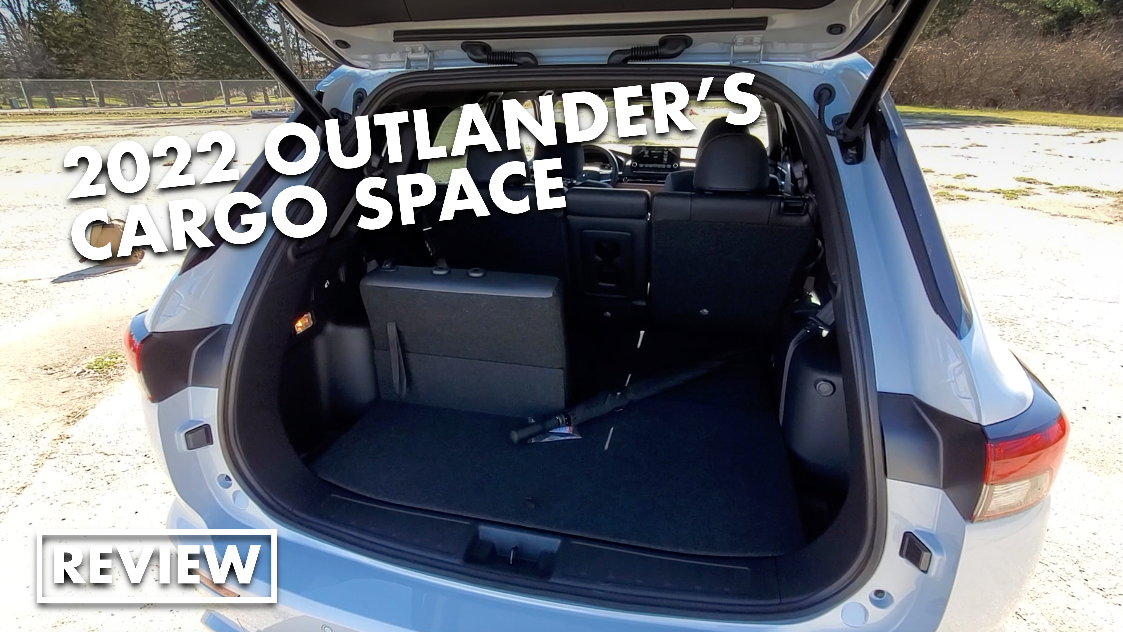 2022 Mitsubishi Outlander spacious cargo