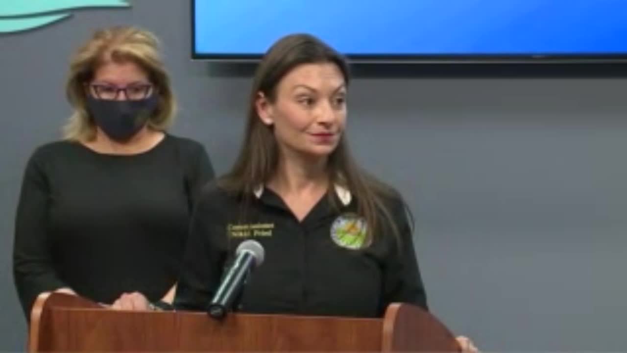 Press conference: Florida Agriculture Commissioner Nikki Fried, Senator Janet Cruz address Piney …