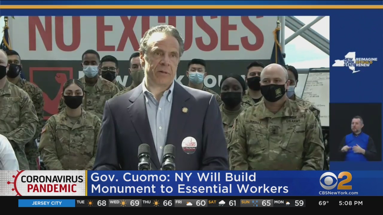 Η Νέα Υόρκη θα κατασκευάσει μνημείο σε βασικούς εργαζόμενους