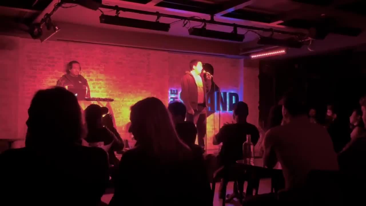 Andrew Yang Introduces Dave Chappelle at New York Comedy Club