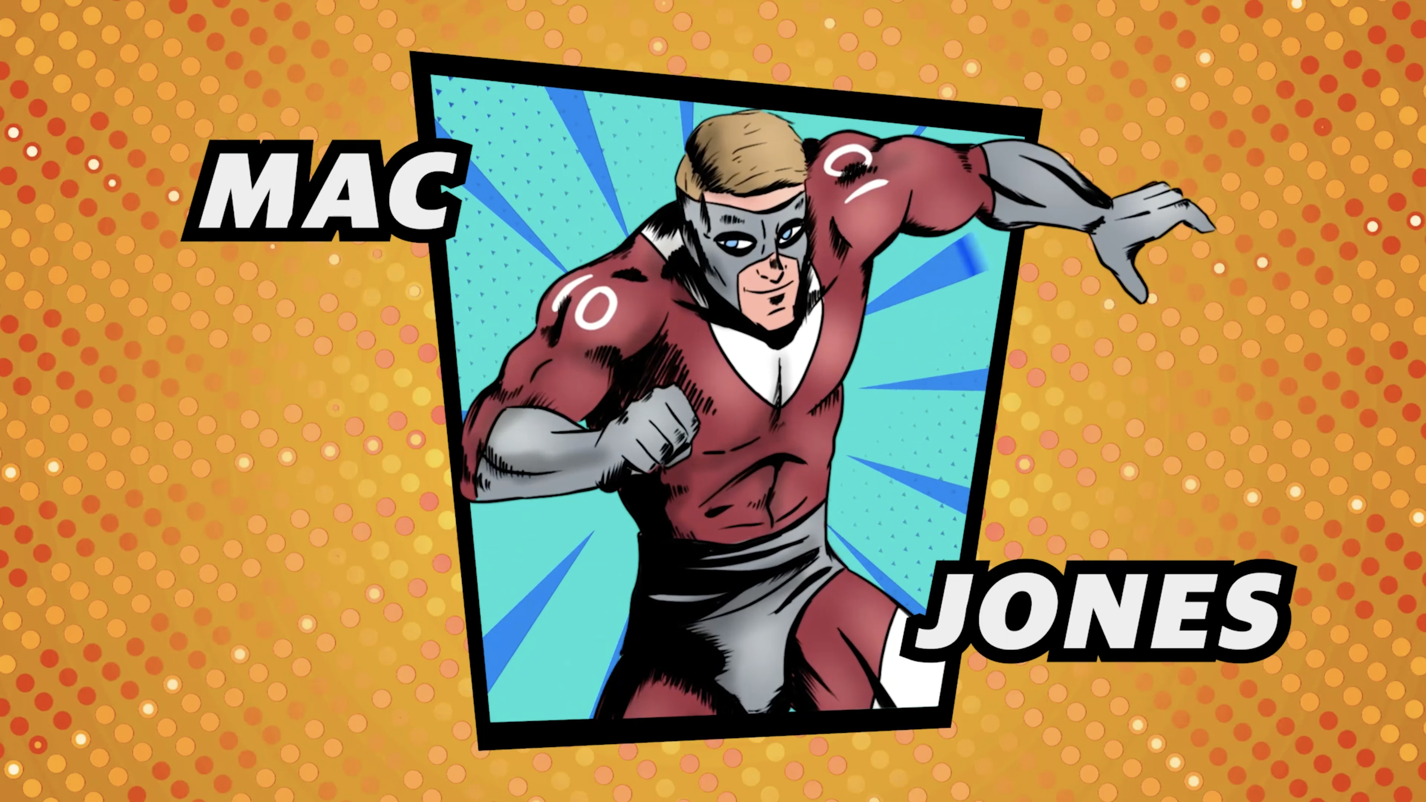 Mac Jones Cartoon WHT