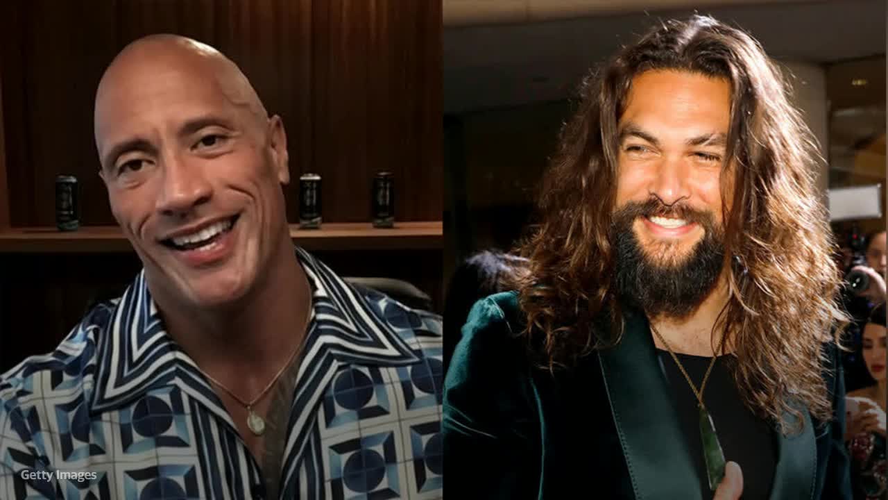 The Rock S Daughter Wanted To Meet Aquaman For Her 3rd Birthday And Jason Momoa Obliged