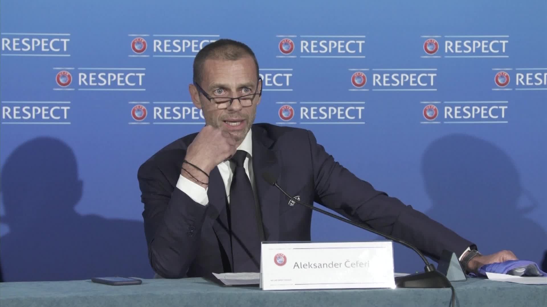 UEFA president: Players who take part in European Super ...