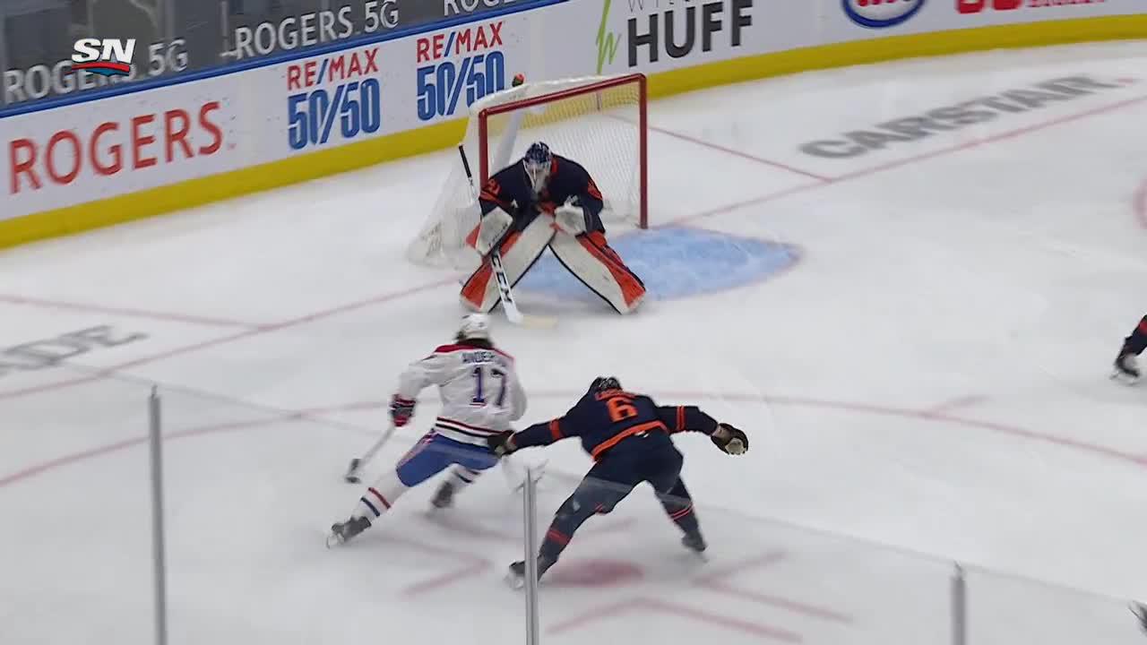 Josh Anderson with a Goal vs. Edmonton Oilers