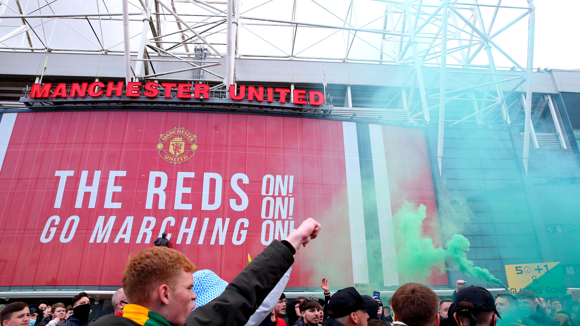 Manchester United, Liverpool match postponed after fans ...