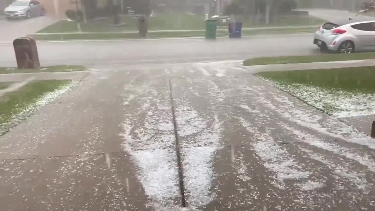 DallasFort Worth, Texas slammed with severe storms, heavy hail