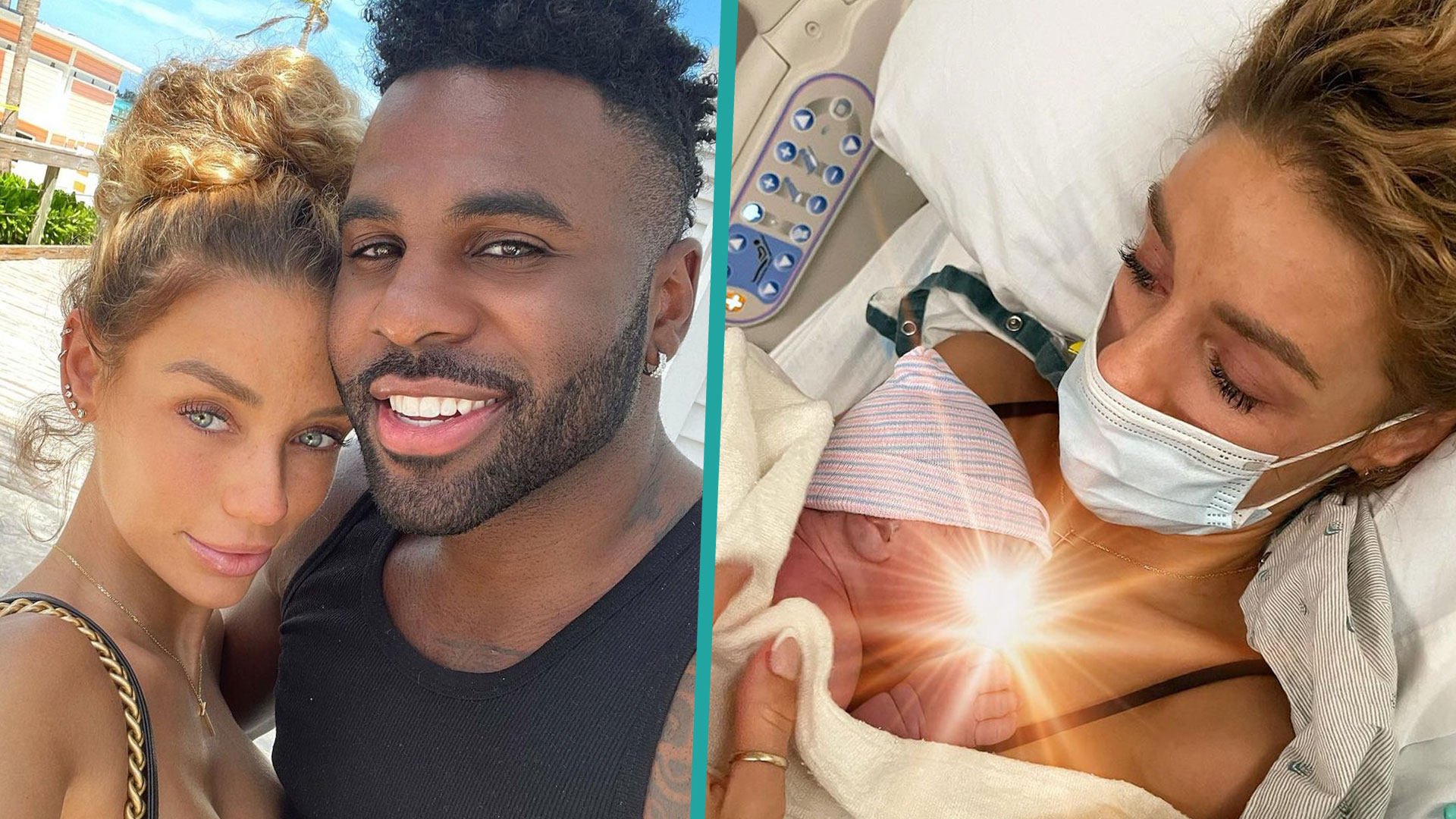 Jason Derulo Girlfriend Jena Frumes Welcome Newborn Son Jason King The Happiest Day Of My Life