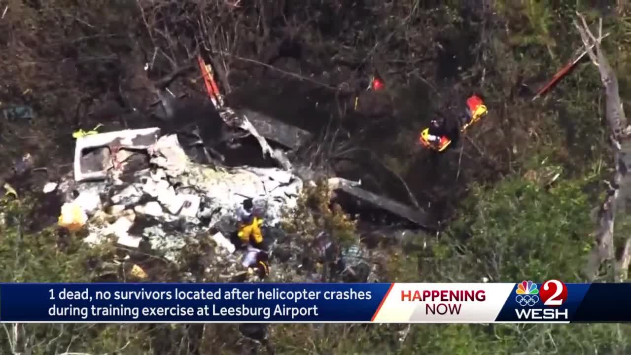 4 Confirmed Dead After Helicopter Crash In Leesburg Officials Say