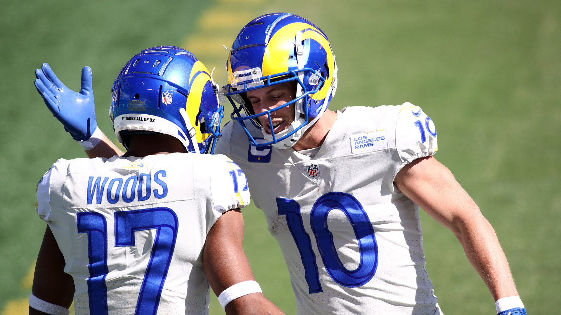 Who should managers stack with Stafford - Kupp or Woods?