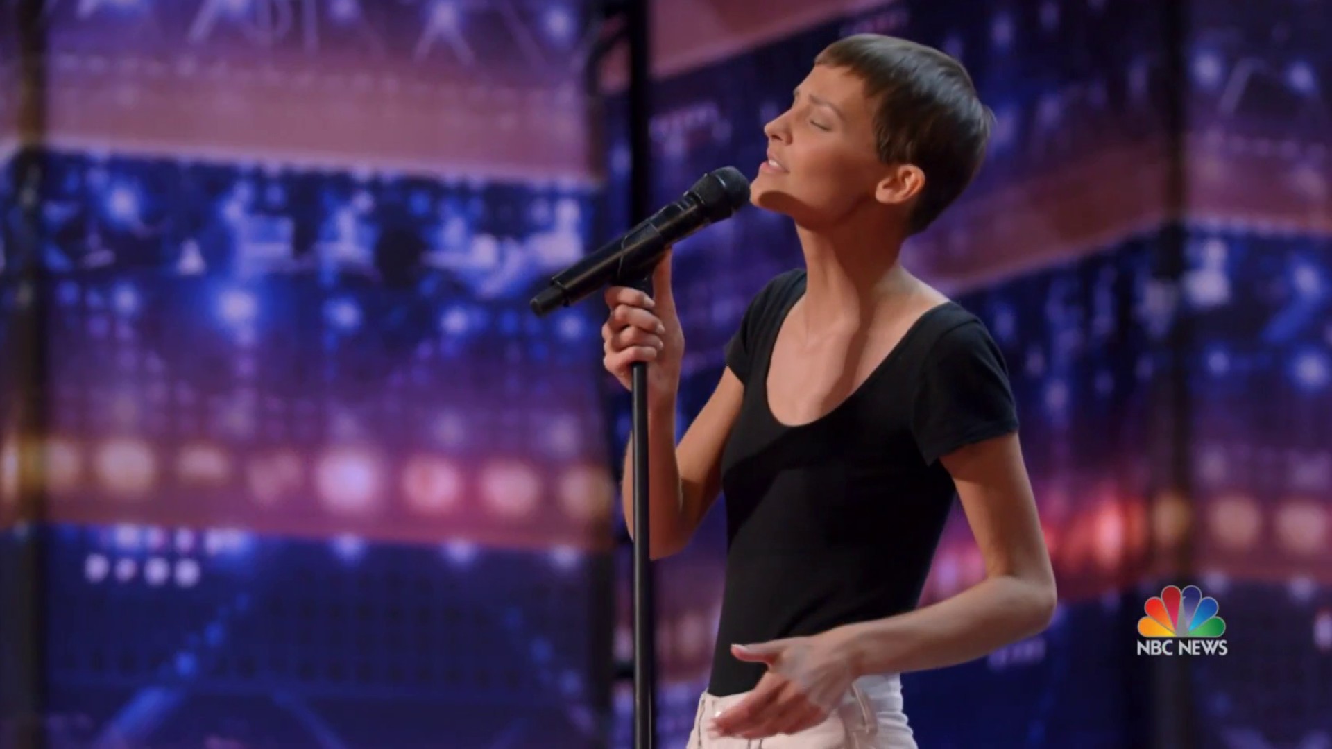 Singer earns America's Got Talent Golden Buzzer with powerful original song