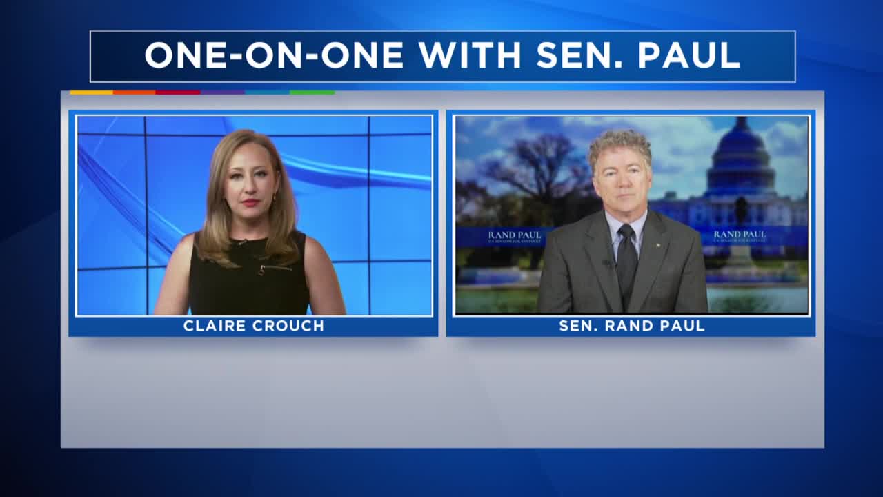 One-on-one interview with Sen. Rand Paul