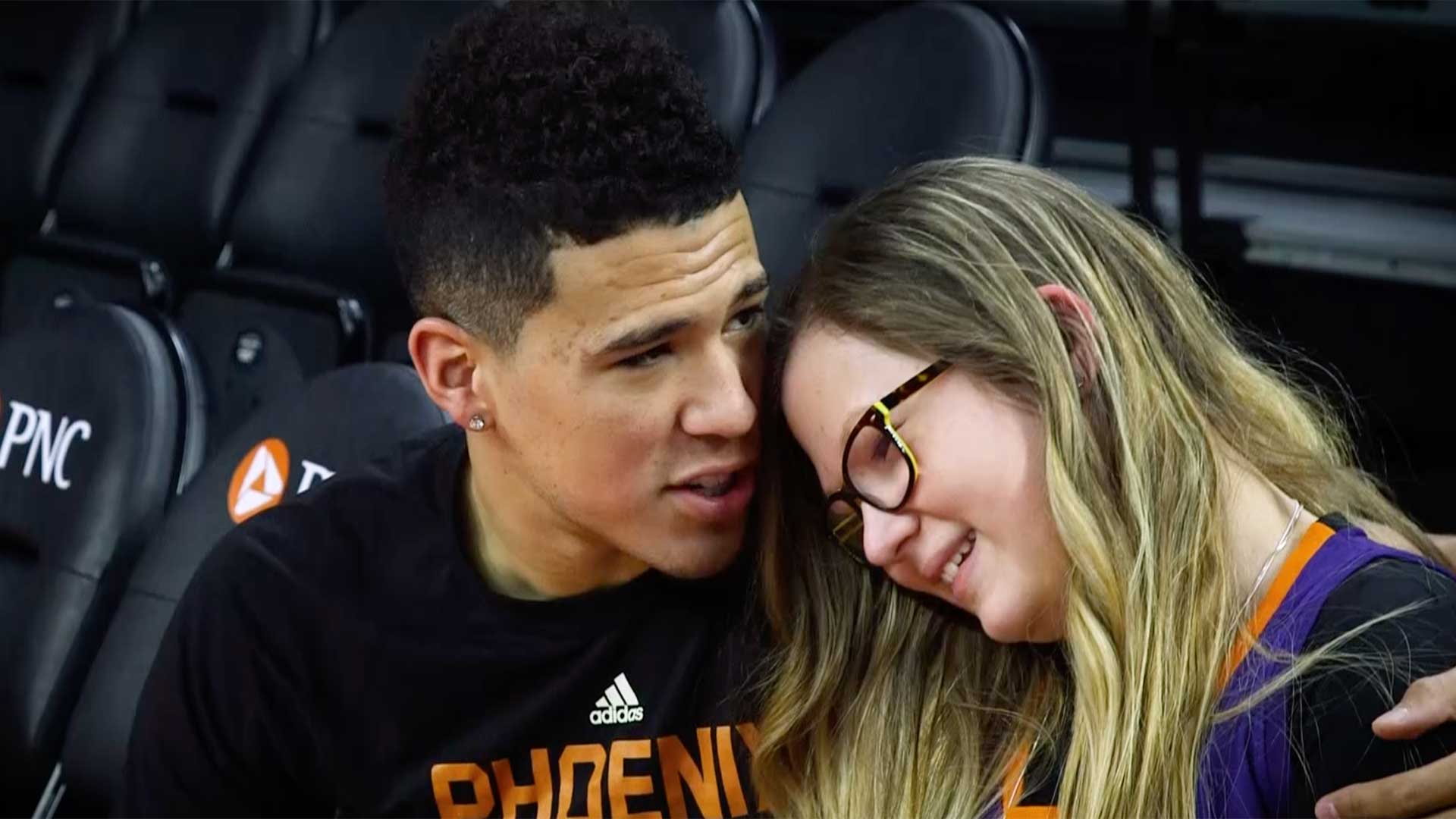 Devin Booker Draws Inspiration From Younger Sister
