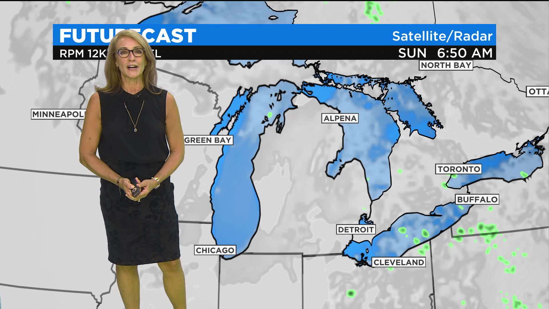 First Forecast Weather June 12 21 Today