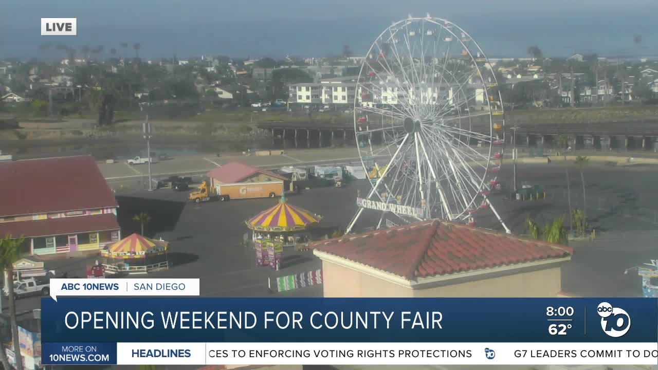 Del Mar fair now open