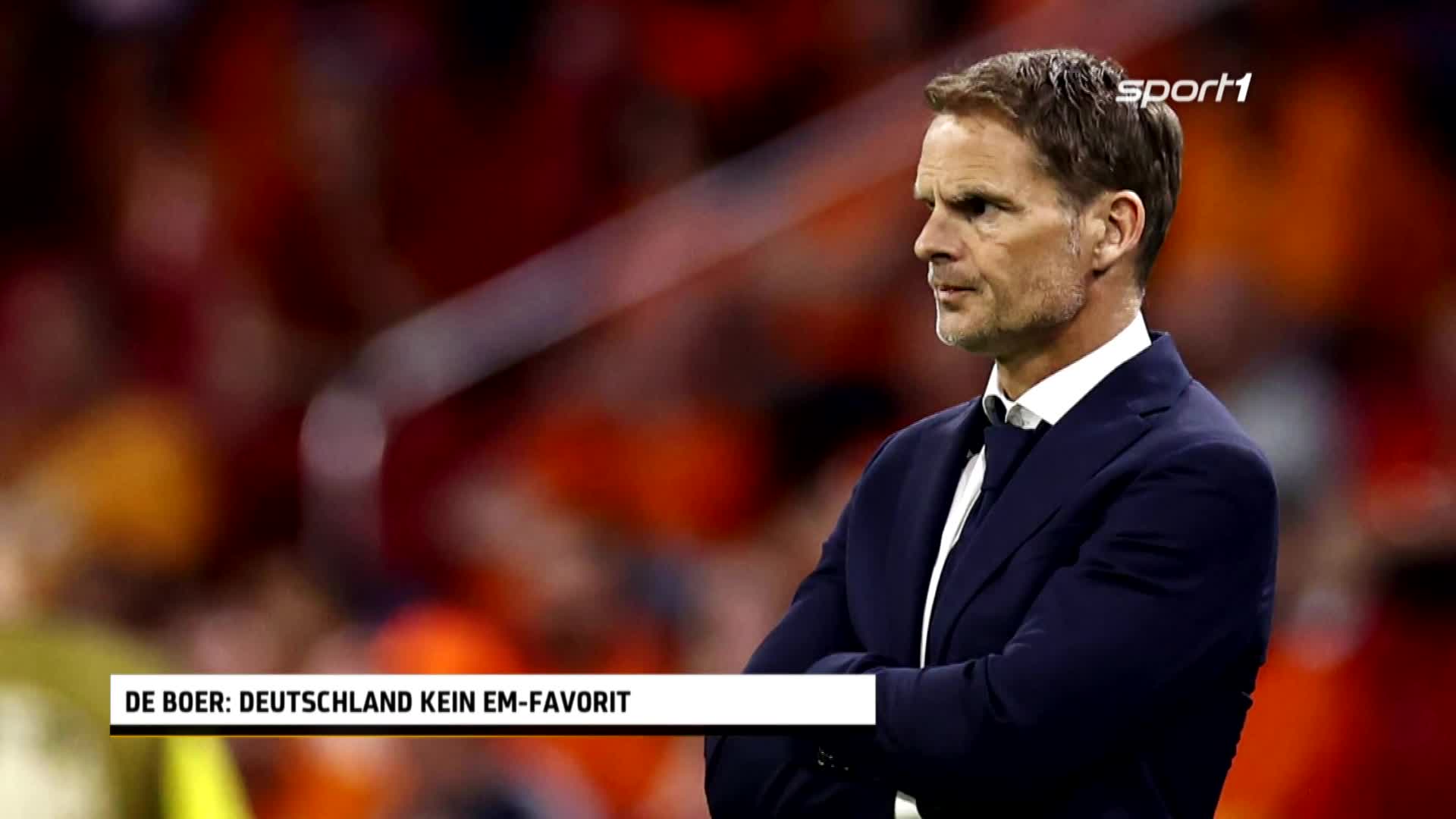 Niederlande Frank De Boer Sieht Deutschland Nicht Als Em Favorit