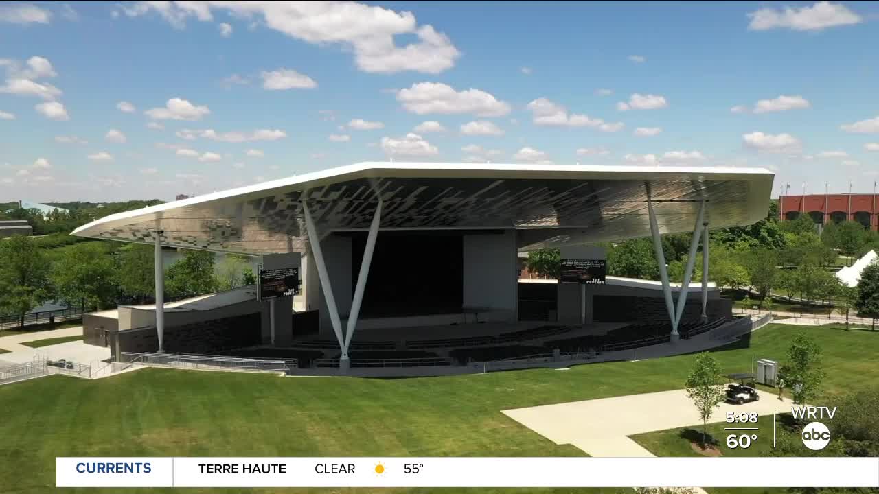 New Amphitheater at White River State Park open with free ISO performance