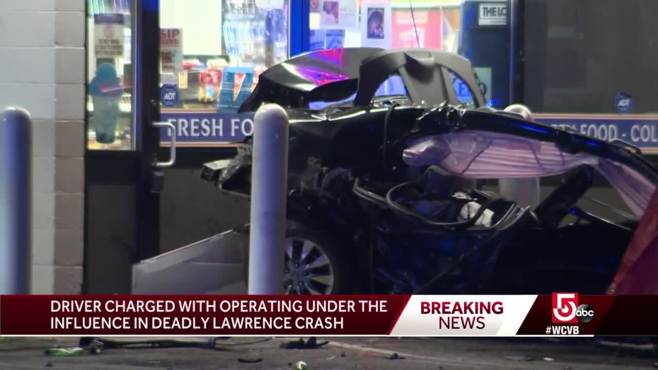 Driver charged with OUI in deadly Lawrence crash