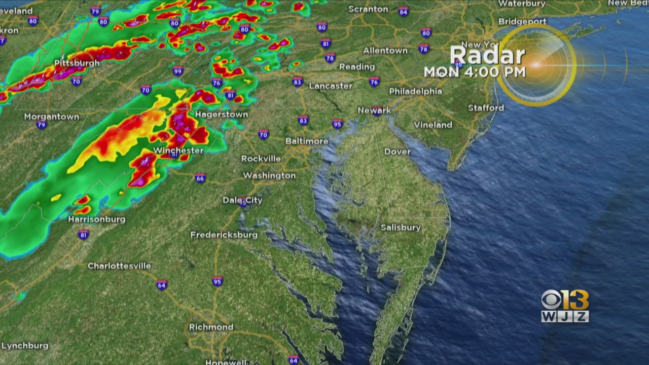 Maryland Weather: Severe Thunderstorm Watch Issued For ...