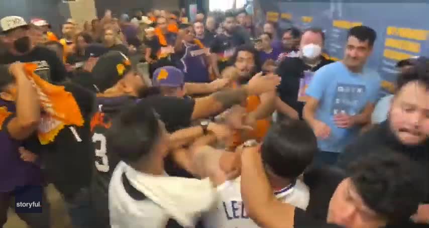 Basketball Fans Brawl Following Suns and Clippers Game in ...