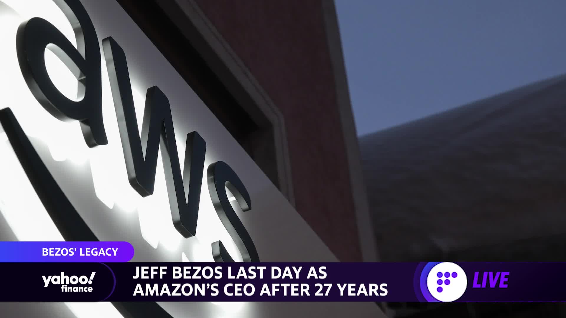 Yahoo Finance's Dan Howley takes a look at the legacy left behind by Amazon CEO and founder Jeff Bezos as he approaches his last day before stepping d