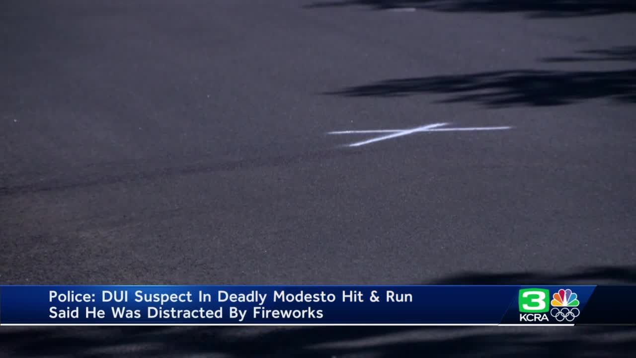 Dui Suspect In Deadly Modesto Hit And Run Said He Was Distracted By Fireworks Police Say