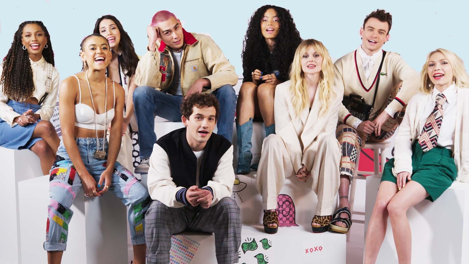 The Gossip Girl Reboot Cast Reacts To Original Gossip Girl 00s Fashion Drip Or Drop Cosmo