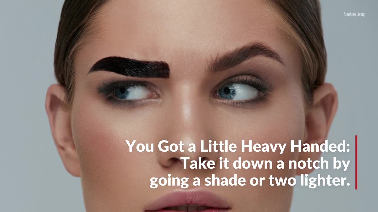 Eyebrow Mistakes That Are Making You Look Older