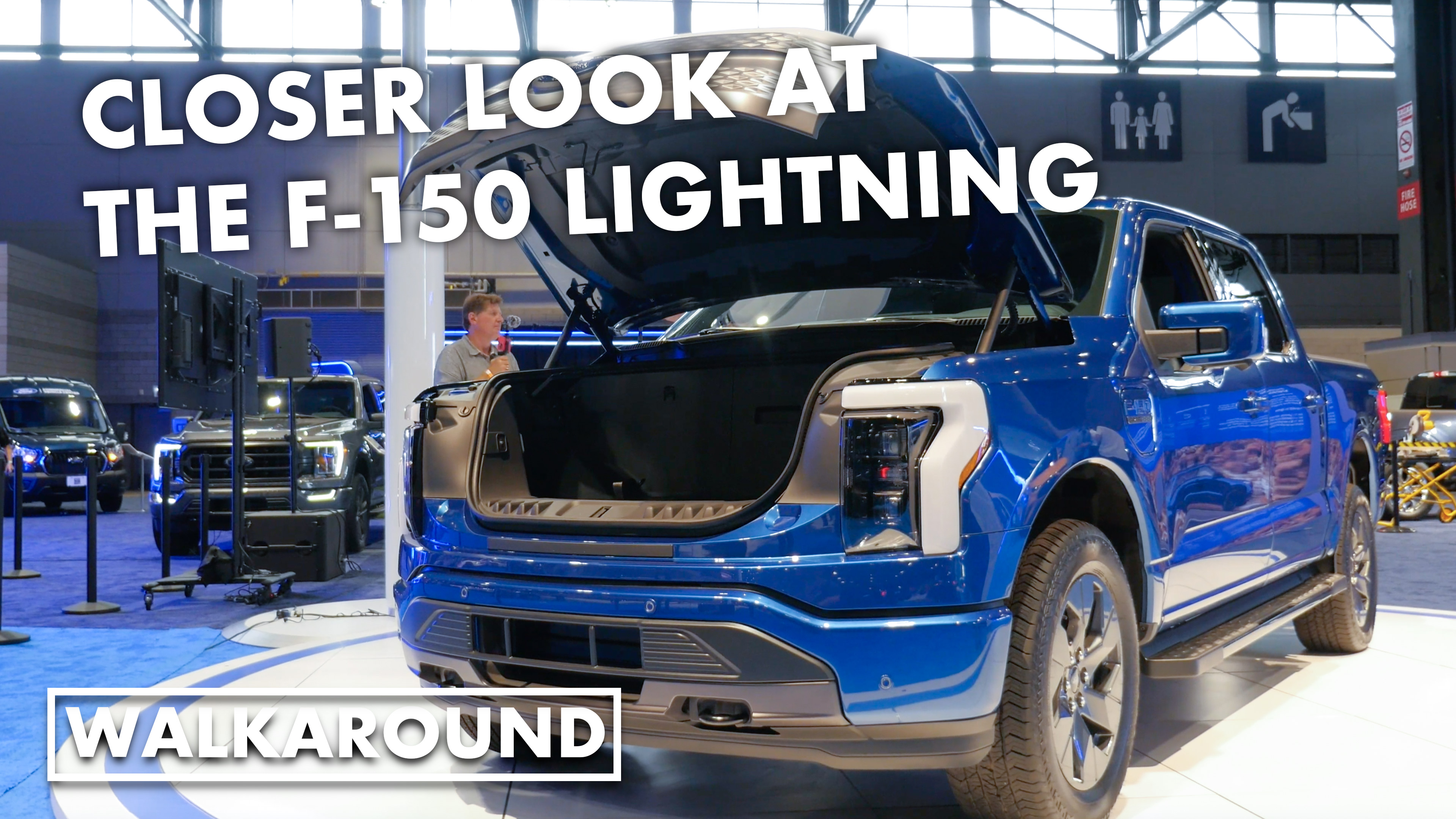 2022 Ford F-150 Lightning Front and Rear Storage and Power Features Demo