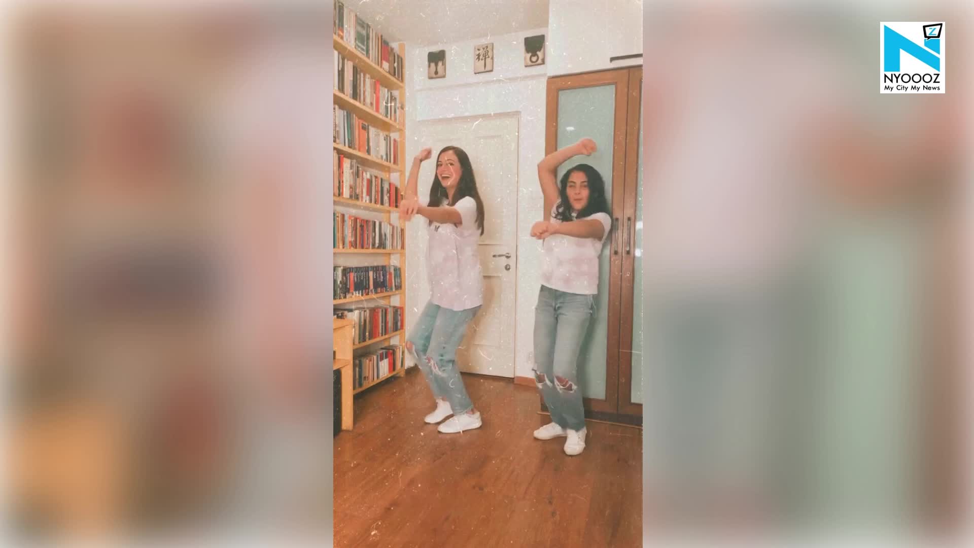 Watch Dia Mirza Twins With Stepdaughter Dances On Iko Iko