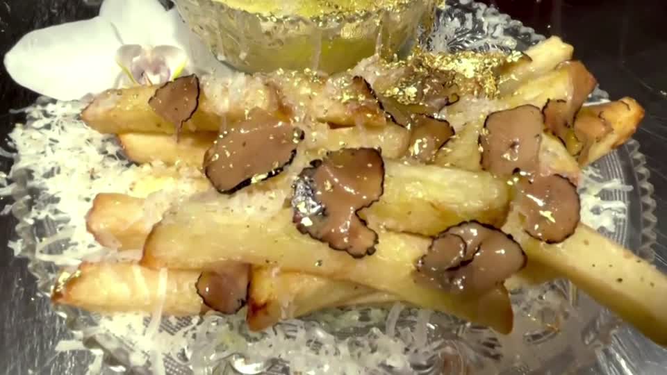 The world's most expensive fries come with gold dust and a $200