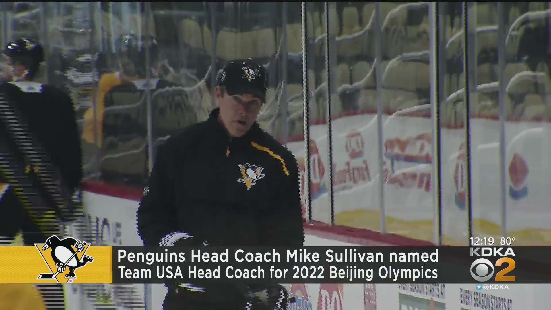 Mike Sullivan Named 2022 USA Men's Olympic Hockey Head Coach