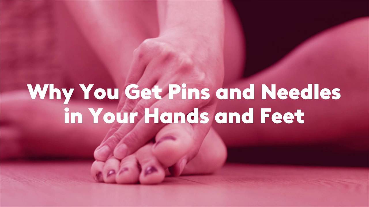 pins and needles in hands and feet and flu symptoms