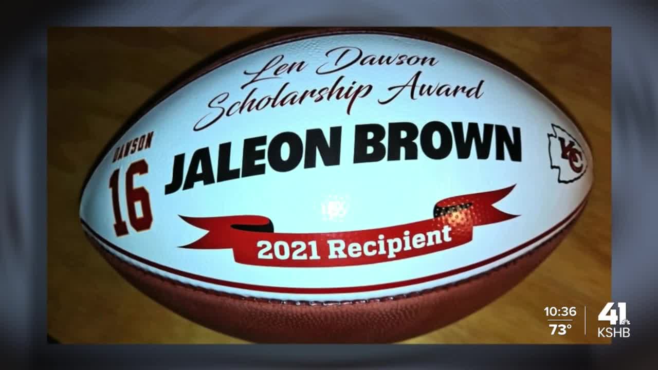 Sumner Academy graduate Jaleon Brown awarded 2021 Len Dawson Scholarship