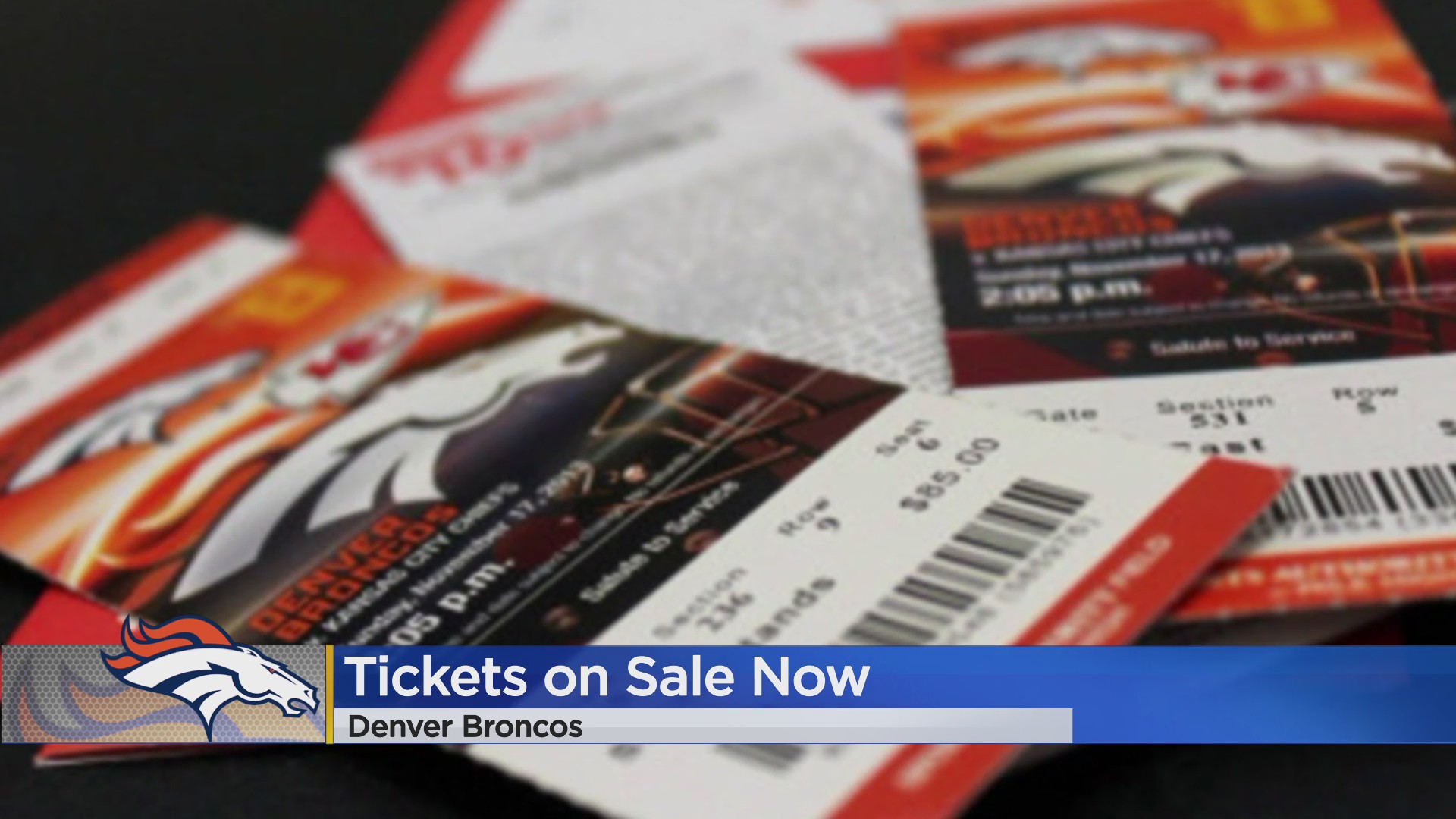 Broncos' 2021 single-game tickets now on sale