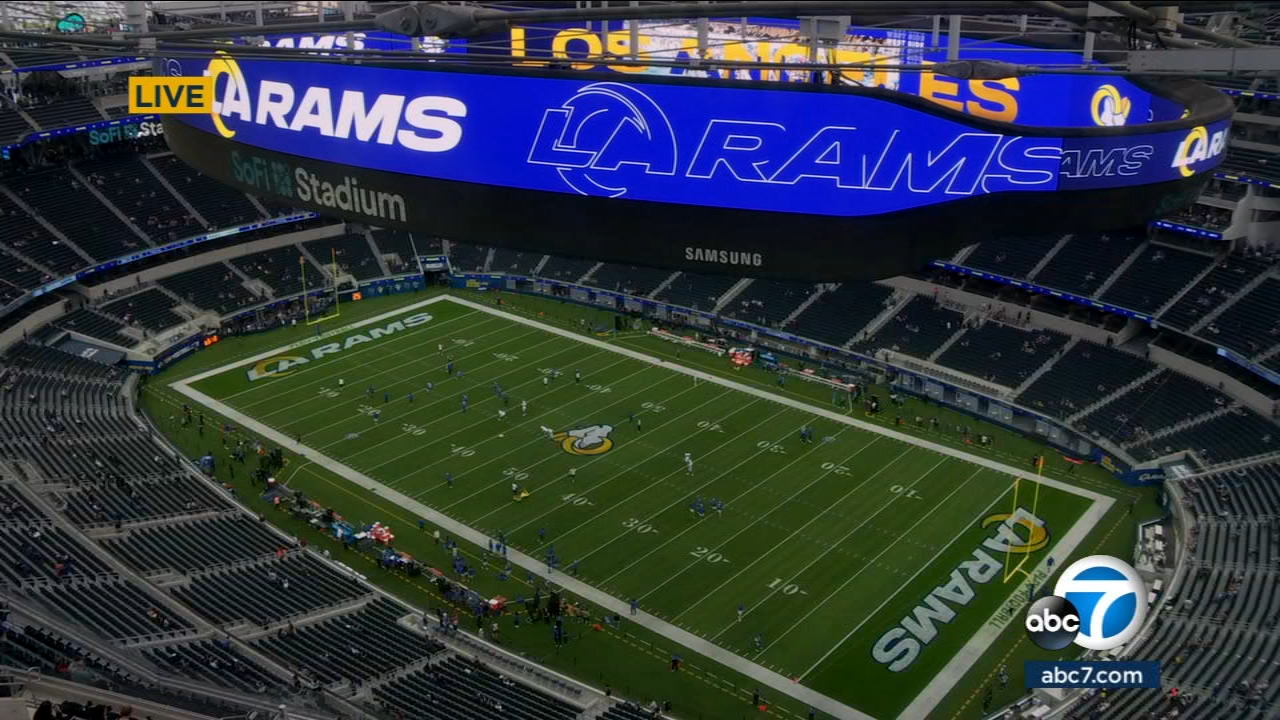 Rams fans get a look inside SoFi Stadium, with visions of Super