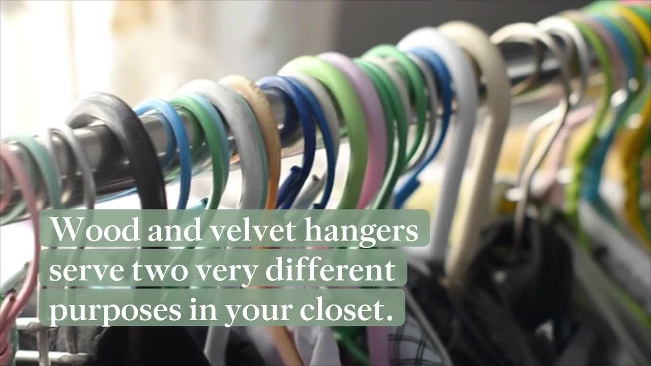 Are Wood or Velvet Hangers Better?