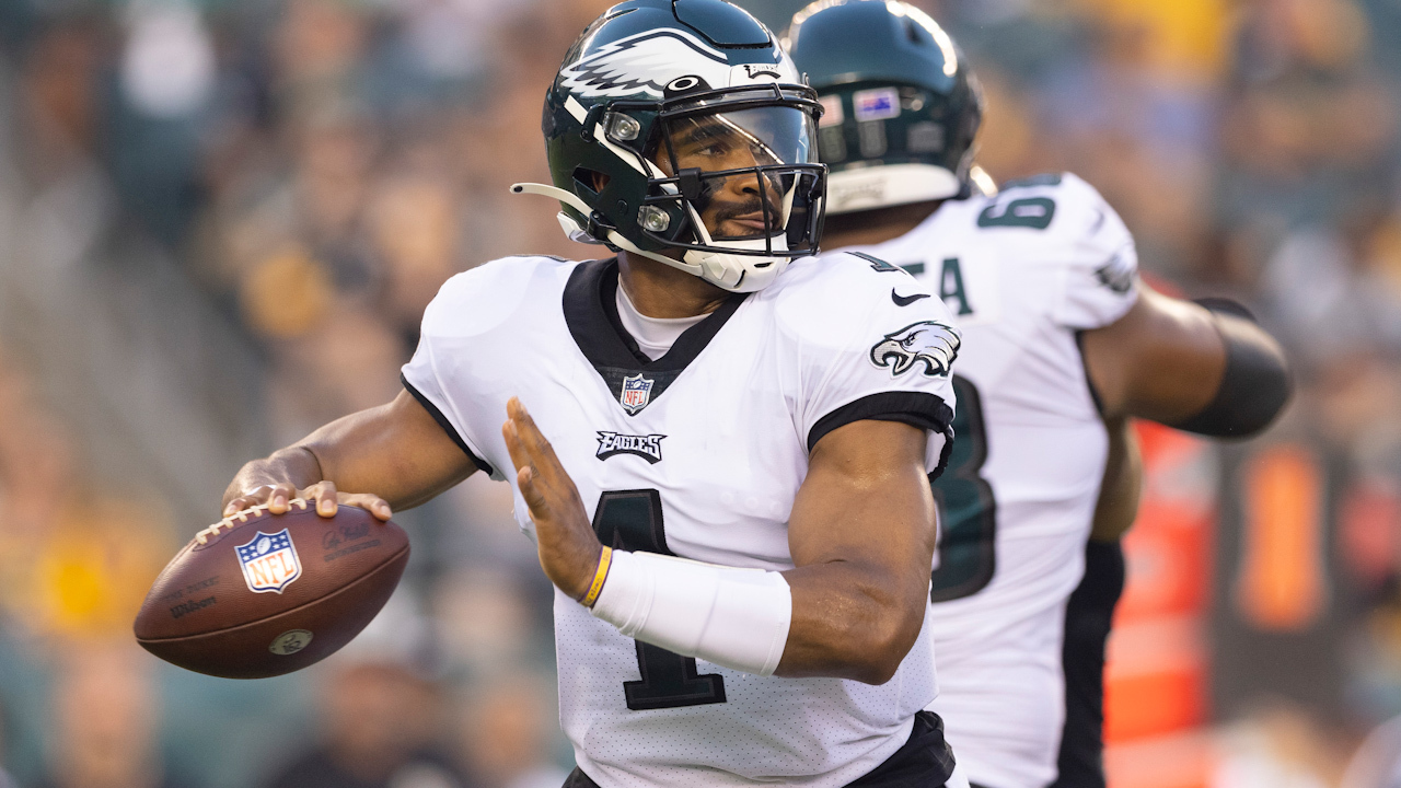 You can thank Jalen Hurts for the Eagles' new uniform combination