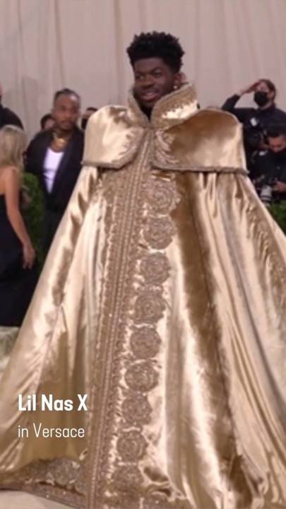 VERSACE AT THE MET GALA 2021