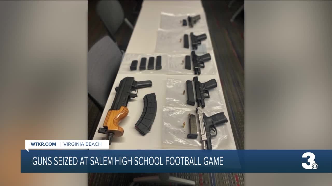 Guns Seized At Salem High School Football Game