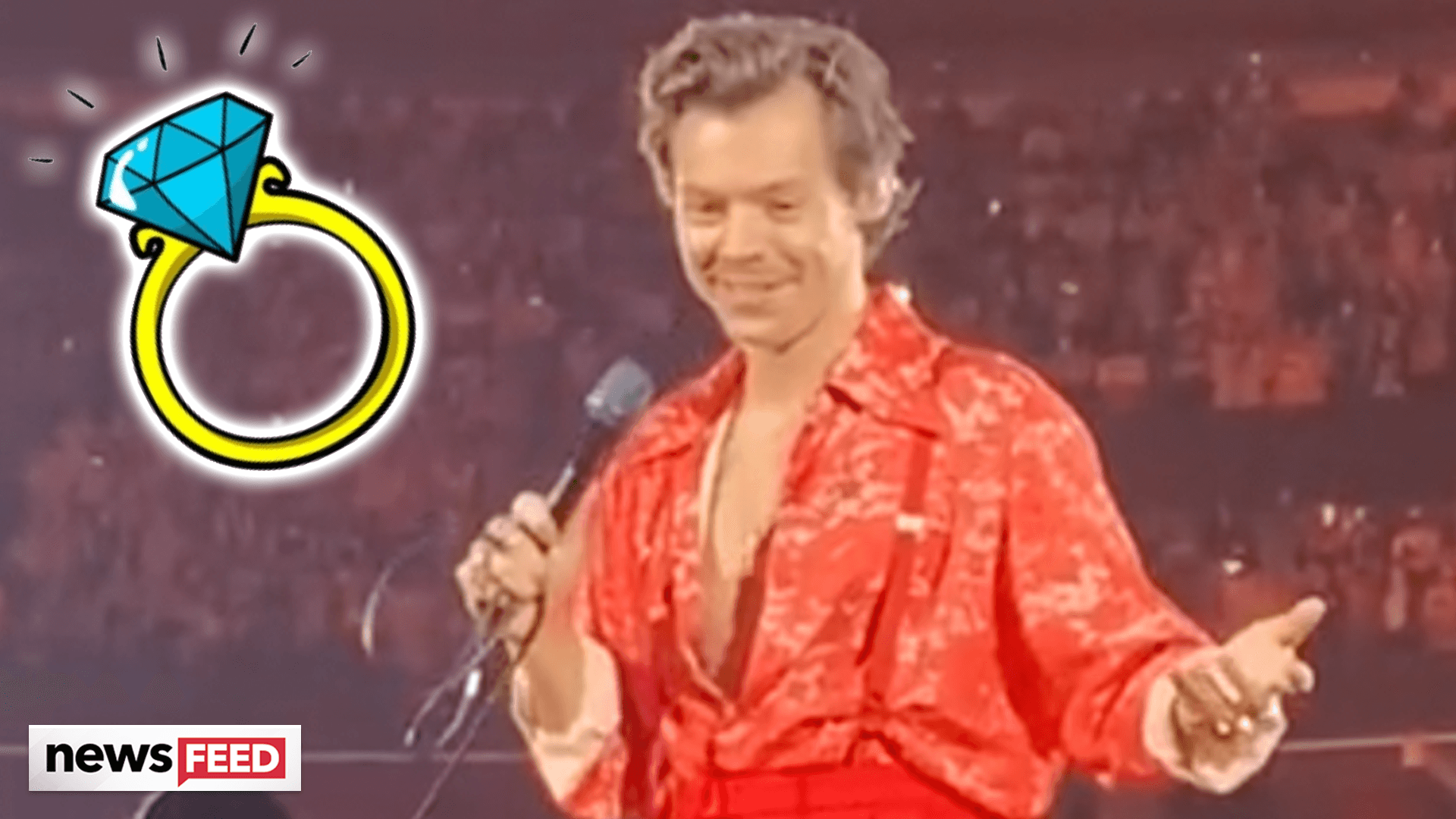 Watch Harry Styles Help A Fan Propose During His Show Public Content Network The Peoples