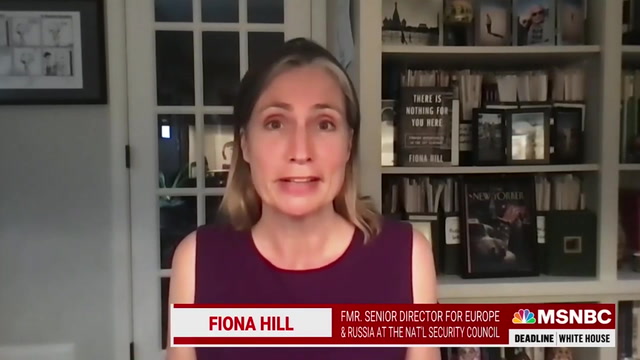 Fiona Hill Reveals Sexist Nickname She Was Given In Trump White House