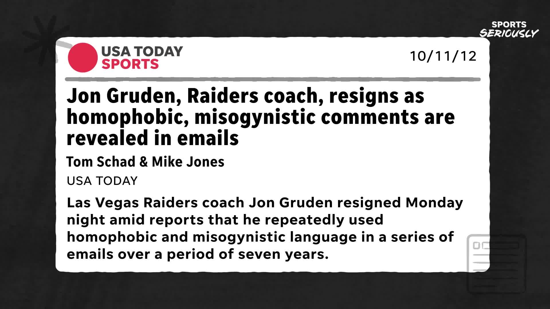 Raiders' timeline of 2021 drama, from Jon Gruden's emails to Henry