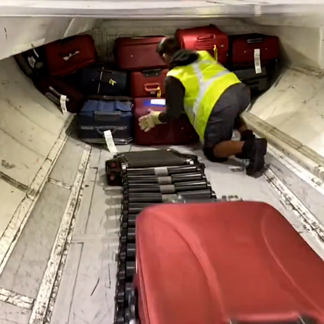 Here's what happens to your checked bags